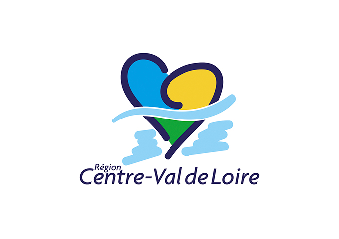 Prestations graphiques logo Région Centre-Val de Loire
